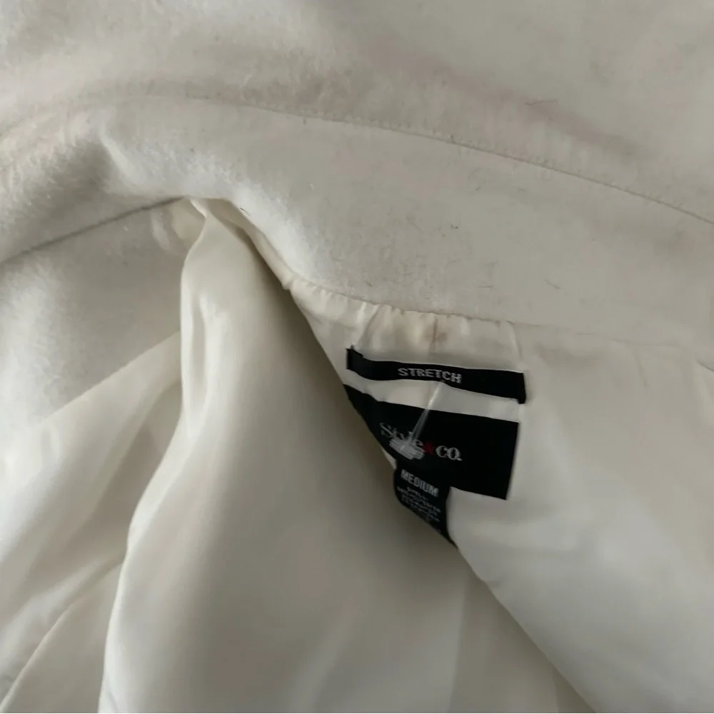 Style & co white jacket size medium - Picture 7 of 10